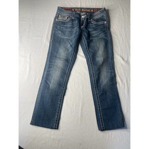 Rock Revival women jeans Sz 29 Celine  skinny 27” inseam